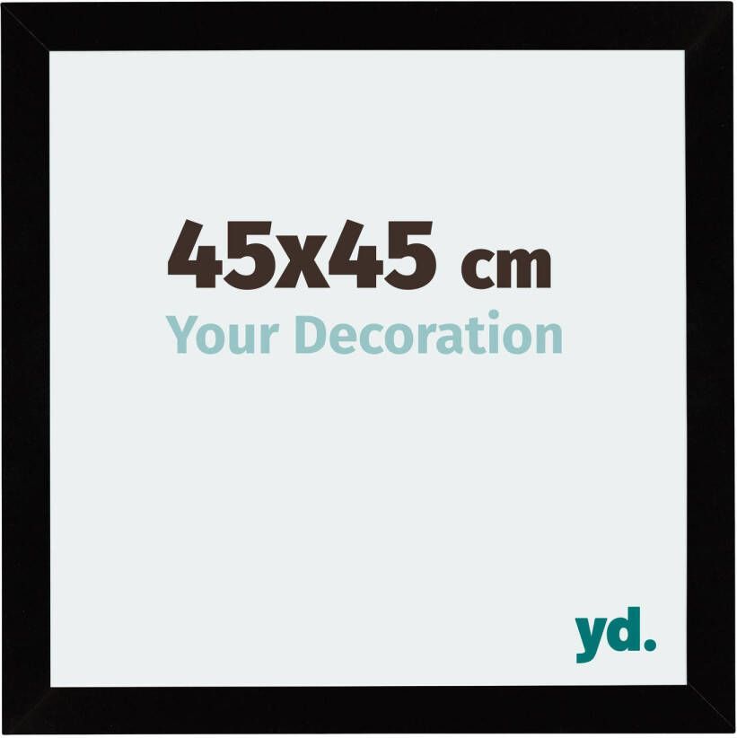 Your Decoration Fotolijst 45x45cm Zwart Hoogglans MDF Mura