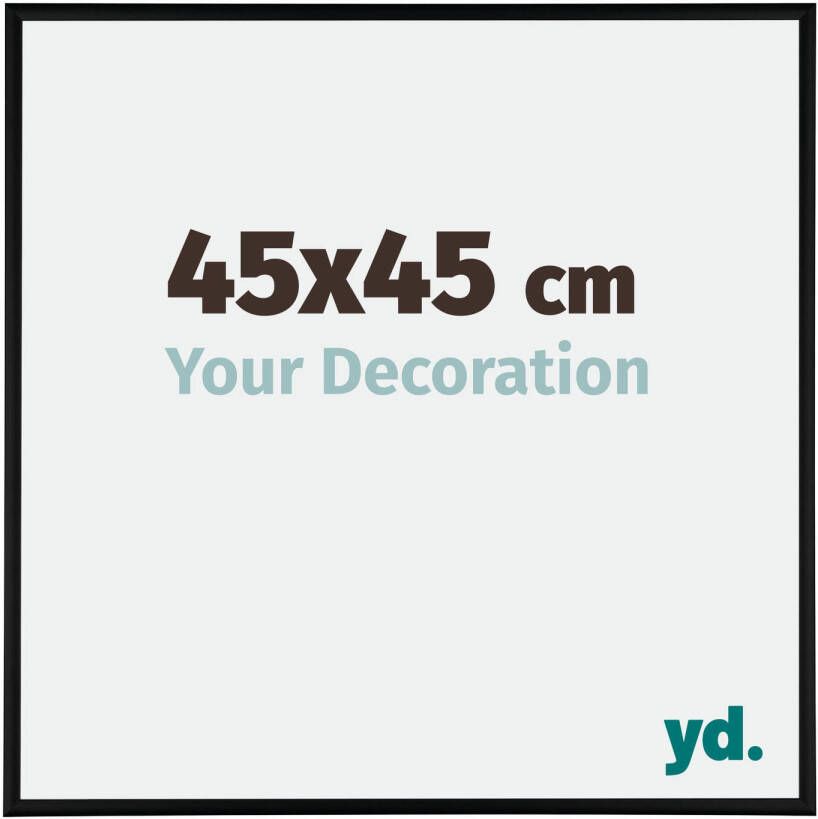 Your Decoration Fotolijst 45x45cm Zwart Mat Aluminium Austin