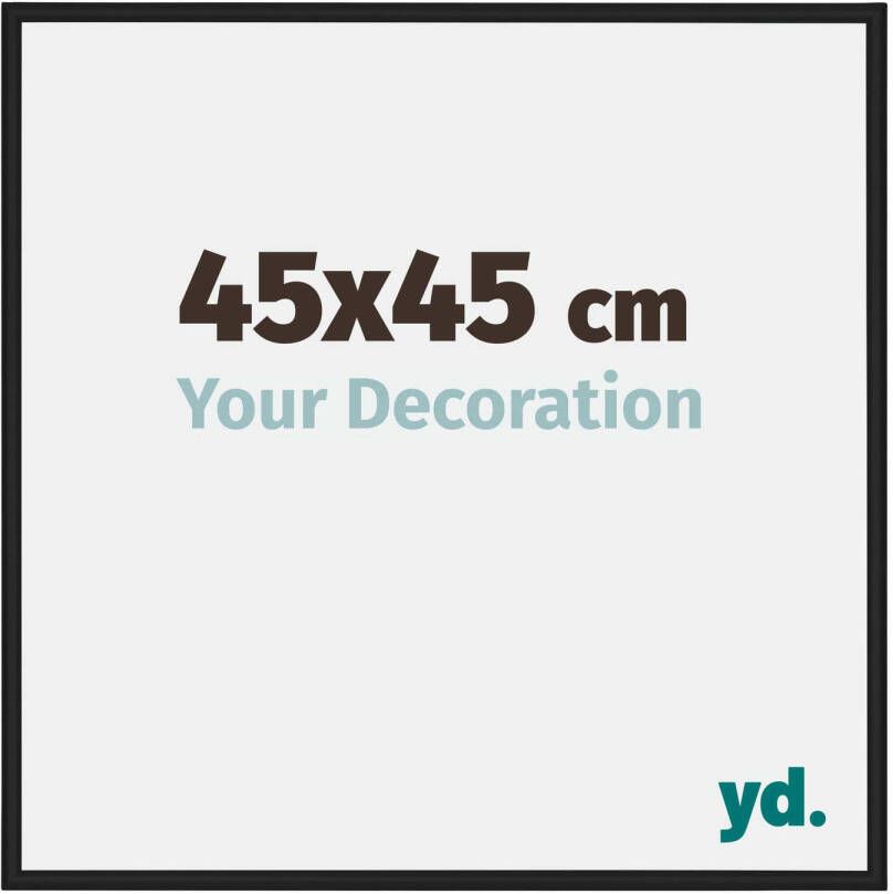 Your Decoration Fotolijst 45x45cm Zwart Mat Aluminium New York