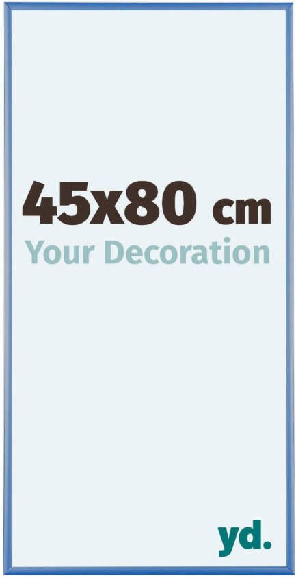 Your Decoration Fotolijst 45x80cm Staal Blauw Aluminium Austin