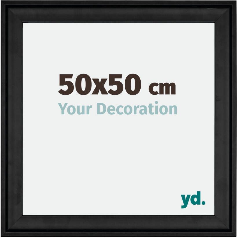 Your Decoration Fotolijst 50x50cm Zwart Hout Birmingham