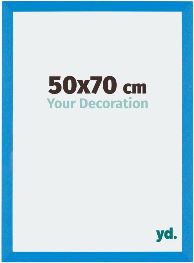 Your Decoration Fotolijst 50x70cm Helder Blauw MDF Mura