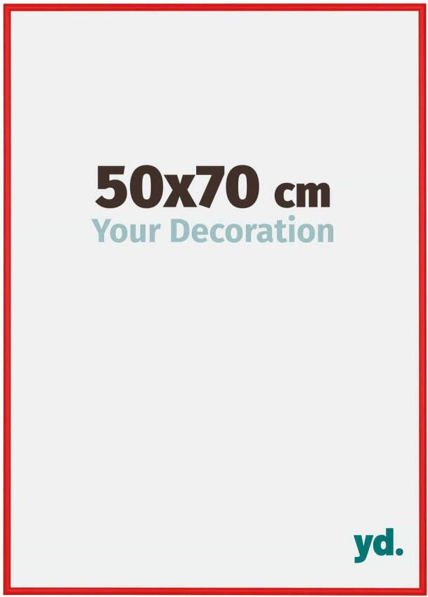 Your Decoration Fotolijst 50x70cm Rood Ferrari Aluminium New York