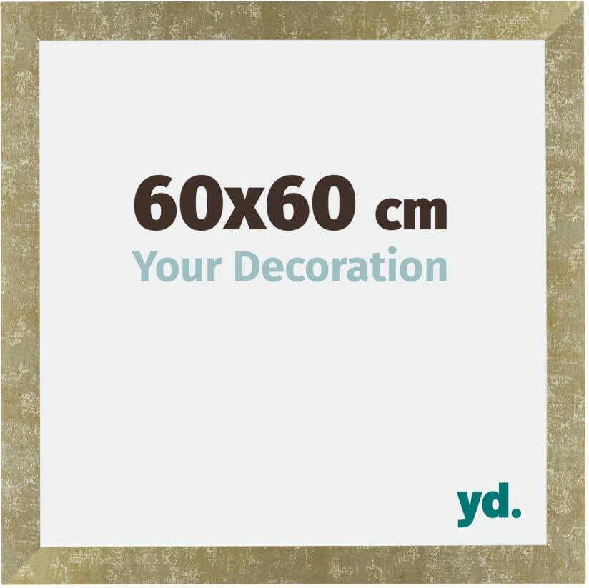 Your Decoration Fotolijst 60x60cm Goud Antiek MDF Mura