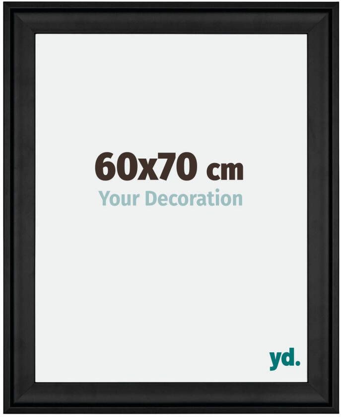 Your Decoration Fotolijst 60x70cm Zwart Hout Birmingham