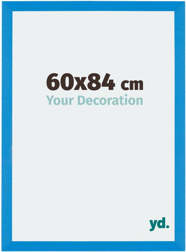 Your Decoration Fotolijst 60x84cm Helder Blauw MDF Mura