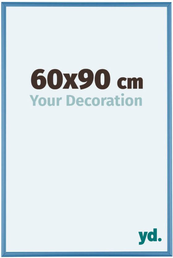 Your Decoration Fotolijst 60x90cm Staal Blauw Aluminium Austin