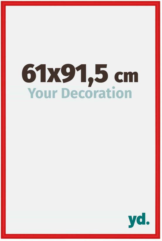 Your Decoration Fotolijst 61x91 5cm Rood Ferrari Aluminium New York