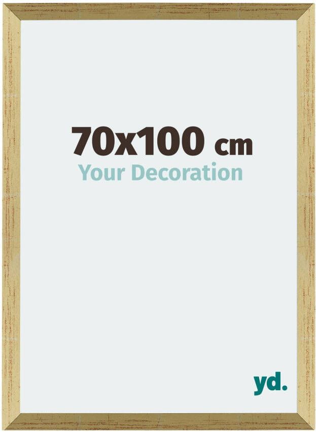 Your Decoration Fotolijst 70x100cm Goud Glanzend MDF Mura