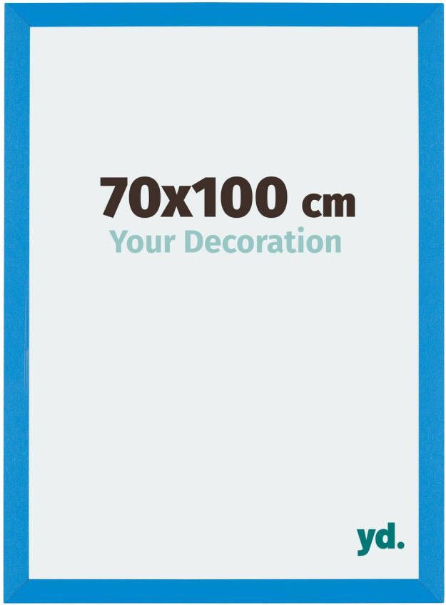 Your Decoration Fotolijst 70x100cm Helder Blauw MDF Mura