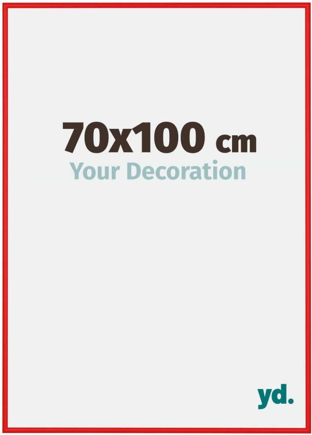 Your Decoration Fotolijst 70x100cm Rood Ferrari Aluminium New York