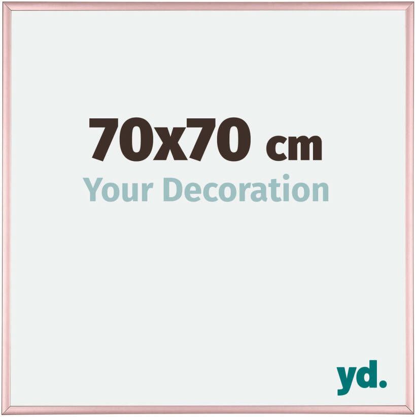 Your Decoration Fotolijst 70x70 Koper Aluminium Kent