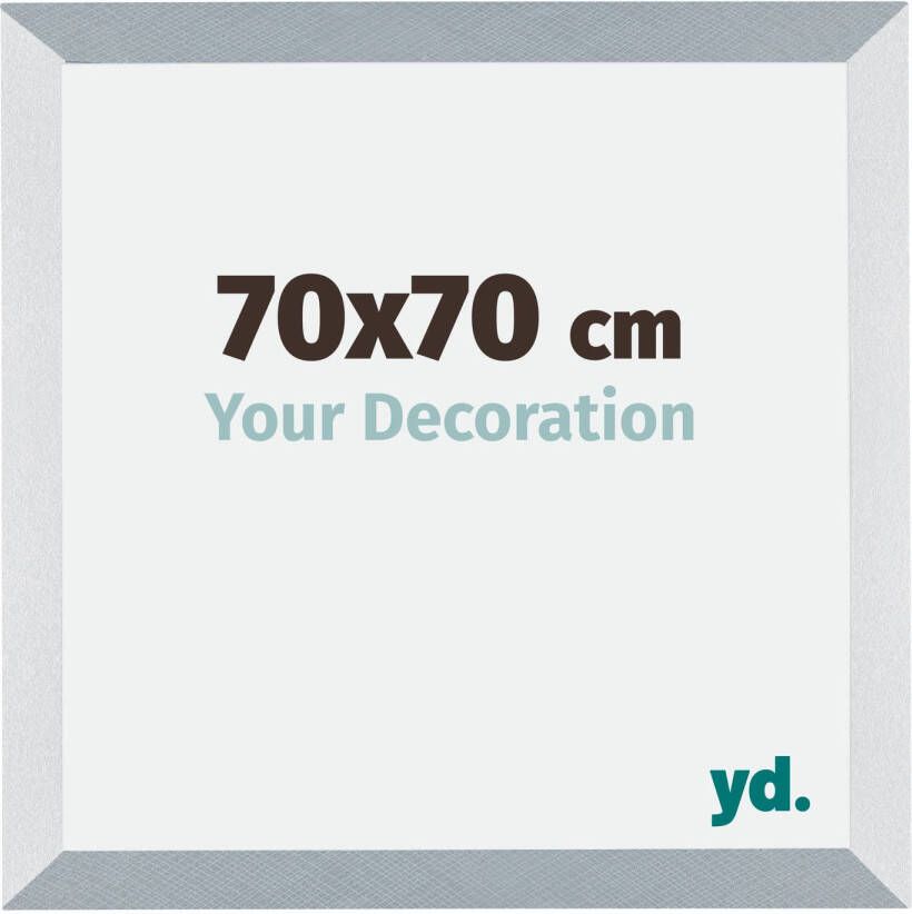 Your Decoration Fotolijst 70x70cm Aluminium Geborsteld MDF Mura