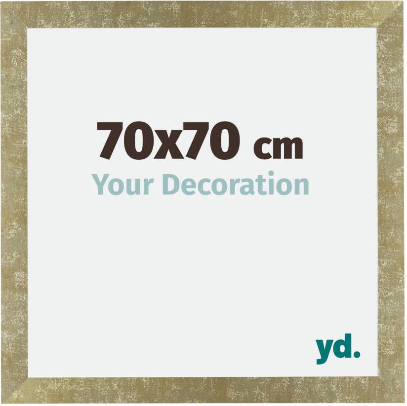 Your Decoration Fotolijst 70x70cm Goud Antiek MDF Mura