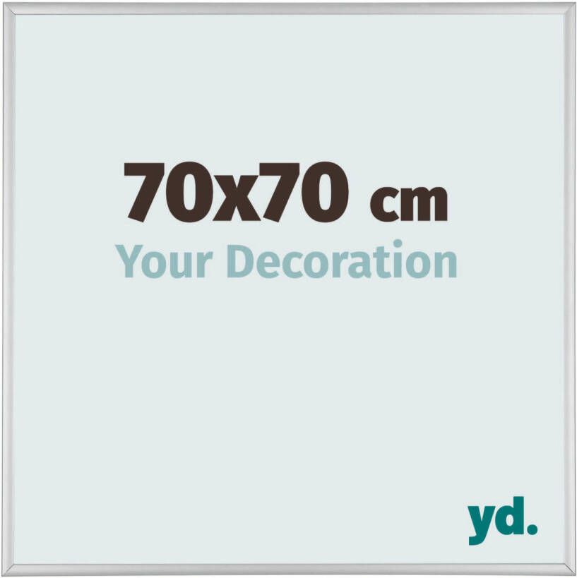 Your Decoration Fotolijst 70x70cm Zilver Mat Aluminium Austin