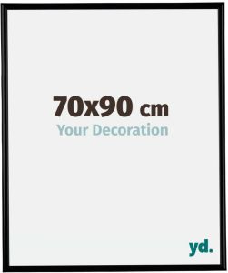 Your Decoration Fotolijst 70x90cm Zwart Mat Kunststof Bordeaux