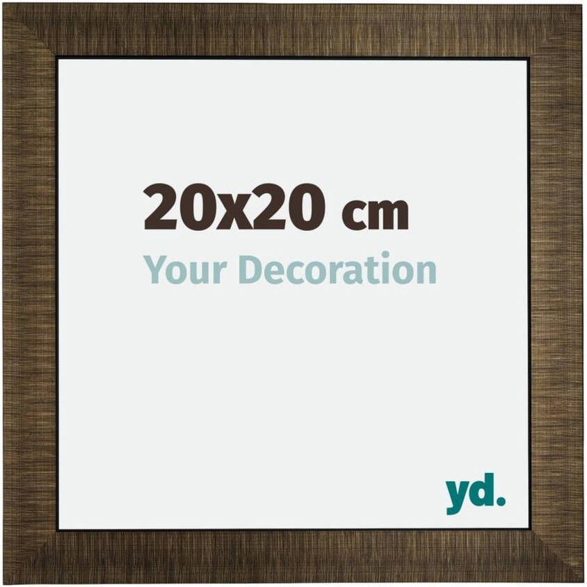 Your Decoration Leeds Houten Fotolijst 20x20cm Champagne Geborsteld