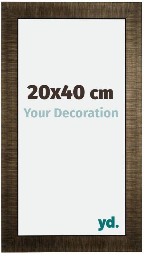 Your Decoration Leeds Houten Fotolijst 20x40cm Champagne Geborsteld