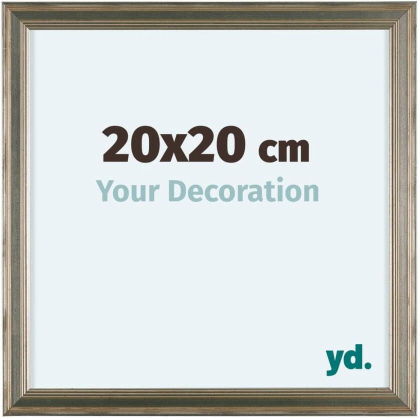 Your Decoration Lincoln Houten Fotolijst 20x20cm Zilver