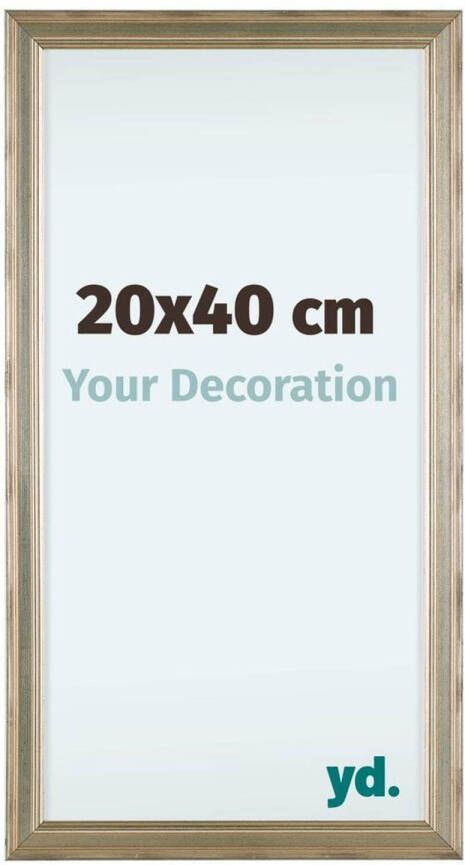 Your Decoration Lincoln Houten Fotolijst 20x40cm Zilver