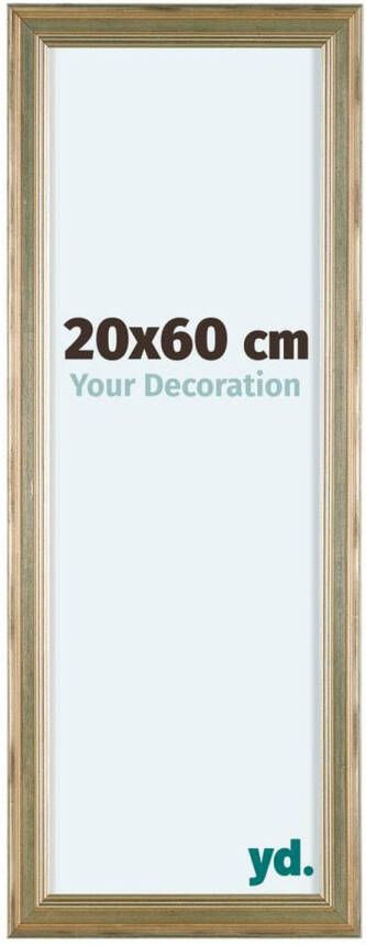 Your Decoration Lincoln Houten Fotolijst 20x60cm Zilver