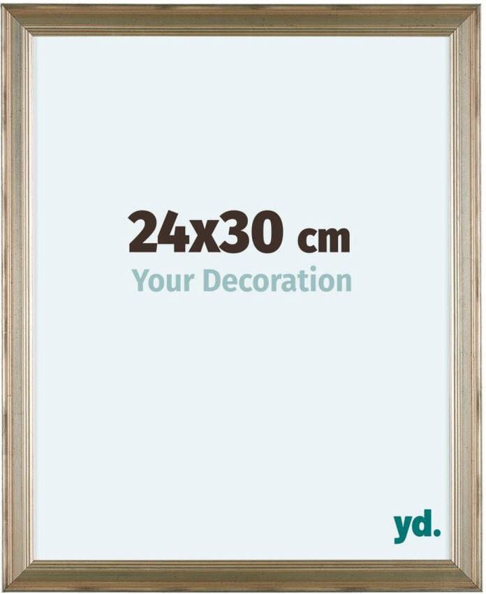 Your Decoration Lincoln Houten Fotolijst 24x30cm Zilver