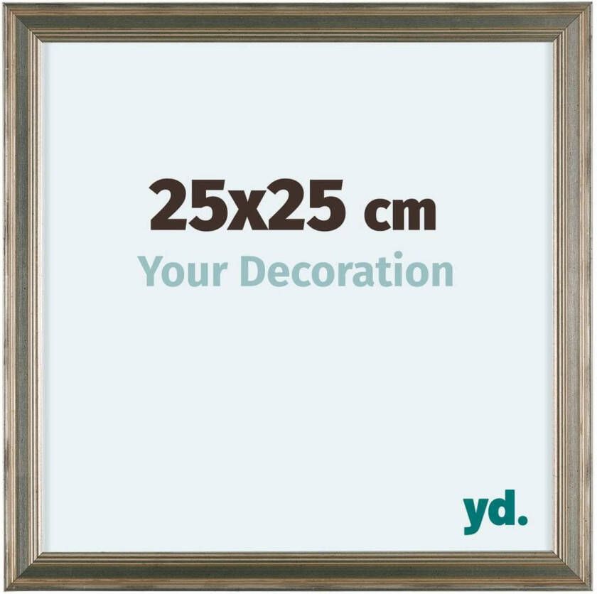 Your Decoration Lincoln Houten Fotolijst 25x25cm Zilver