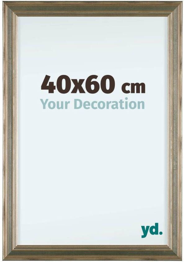 Your Decoration Lincoln Houten Fotolijst 40x60cm Zilver