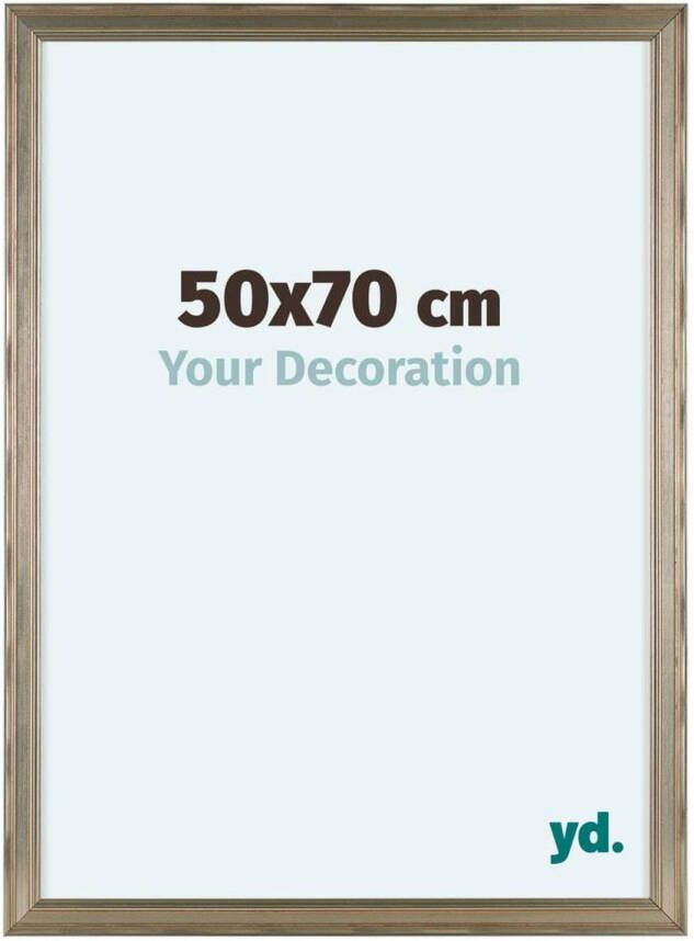 Your Decoration Lincoln Houten Fotolijst 50x70cm Zilver