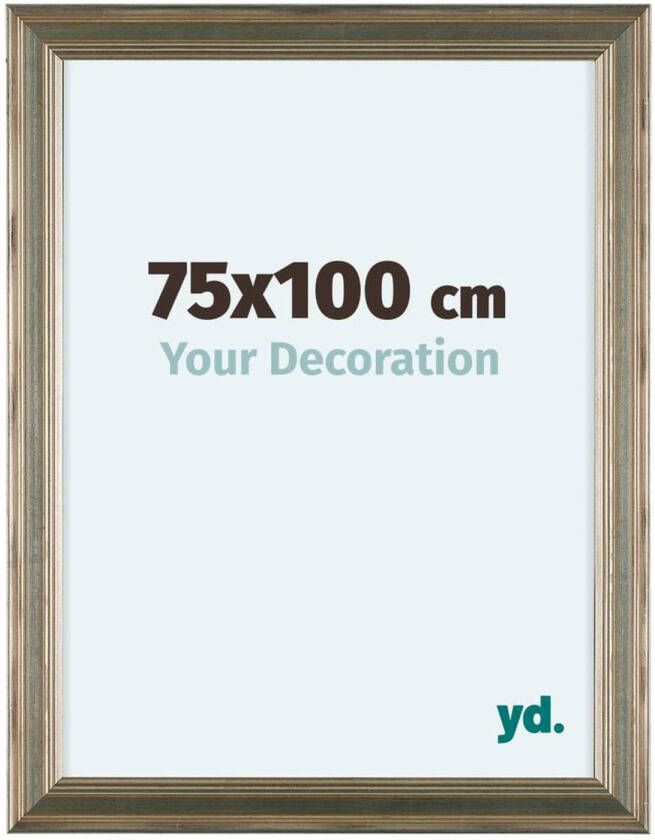 Your Decoration Lincoln Houten Fotolijst 75x100cm Zilver