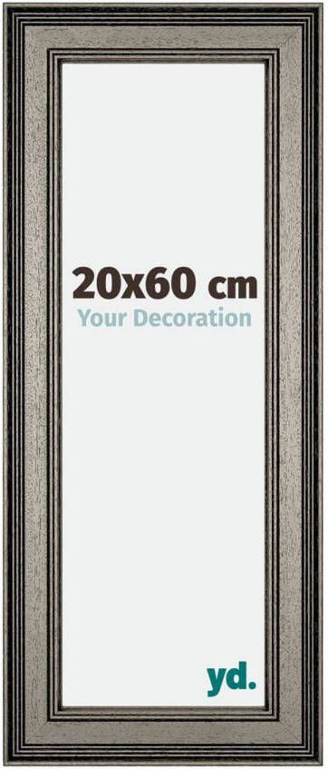 Your Decoration Liverpool Houten Fotolijst 20x60cm Zilver