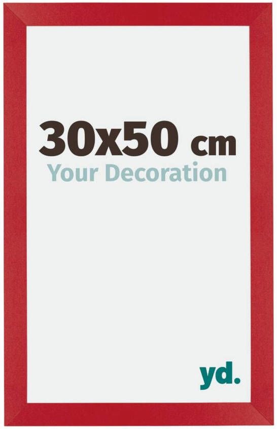Your Decoration Mura MDF Fotolijst 30x50cm Rood