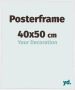 Your Decoration Posterlijst 40x50cm Wit Hoogglans Kunststof Paris - Thumbnail 1