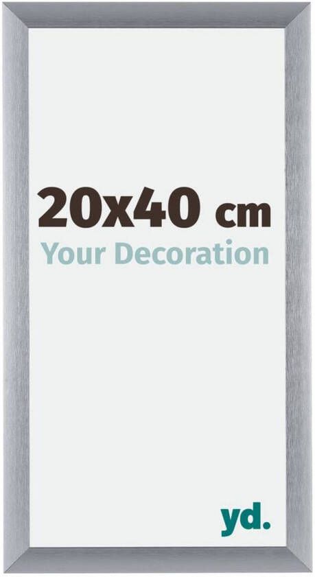 Your Decoration Tucson Aluminium Fotolijst 20x40cm Zilver Geborsteld