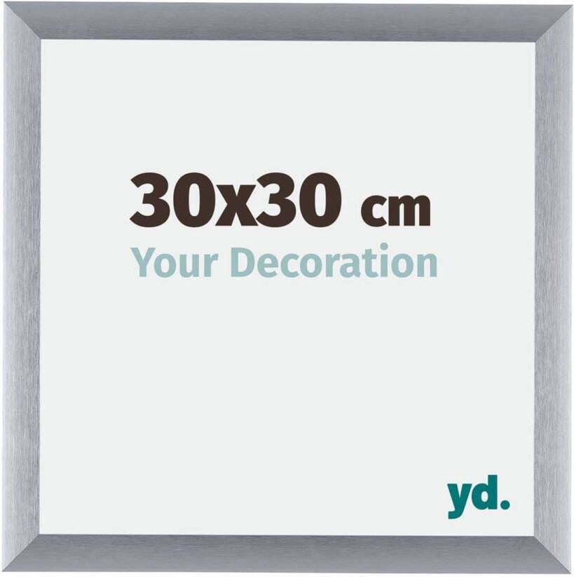 Your Decoration Tucson Aluminium Fotolijst 30x30cm Zilver Geborsteld