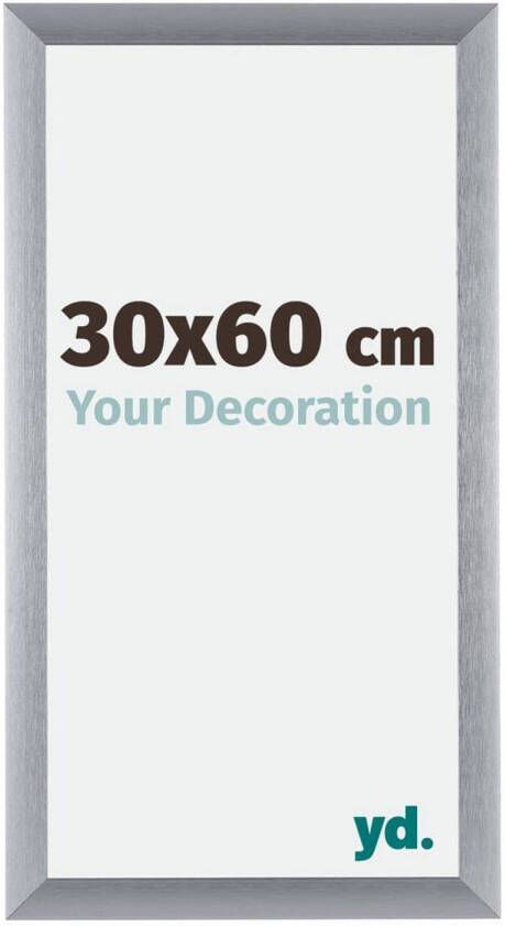 Your Decoration Tucson Aluminium Fotolijst 30x60cm Zilver Geborsteld