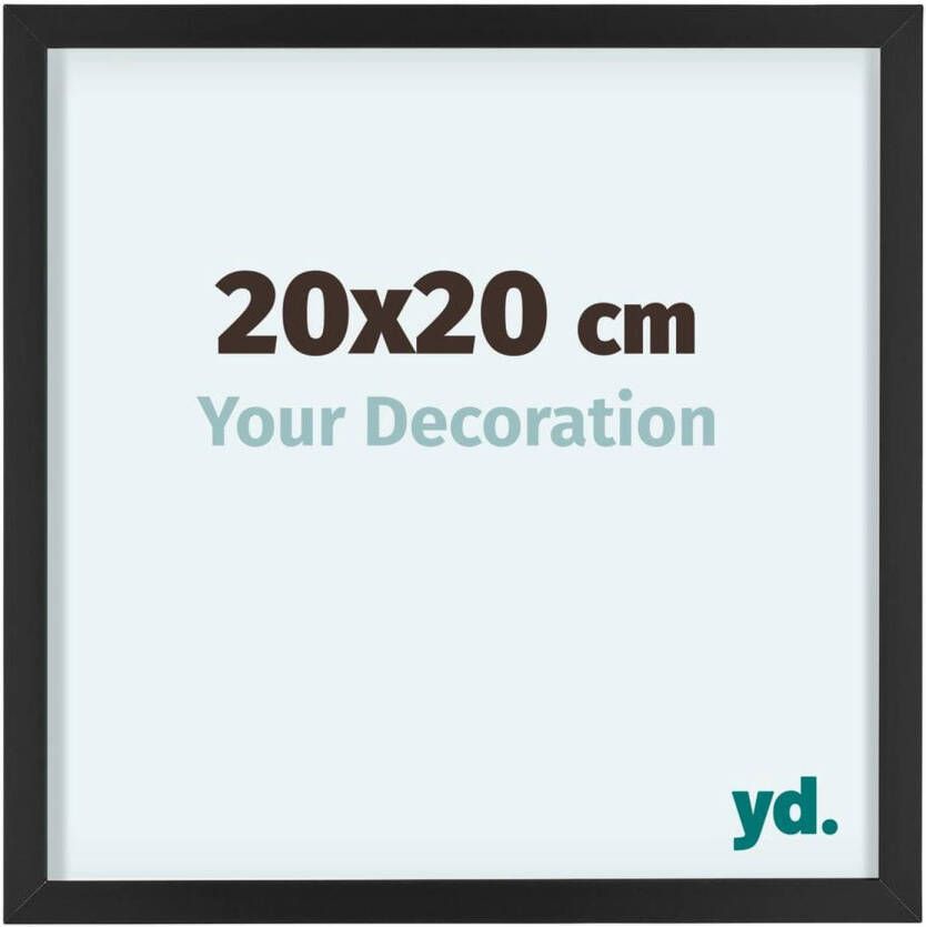 Your Decoration Virginia Aluminium Fotolijst 20x20cm Zwart