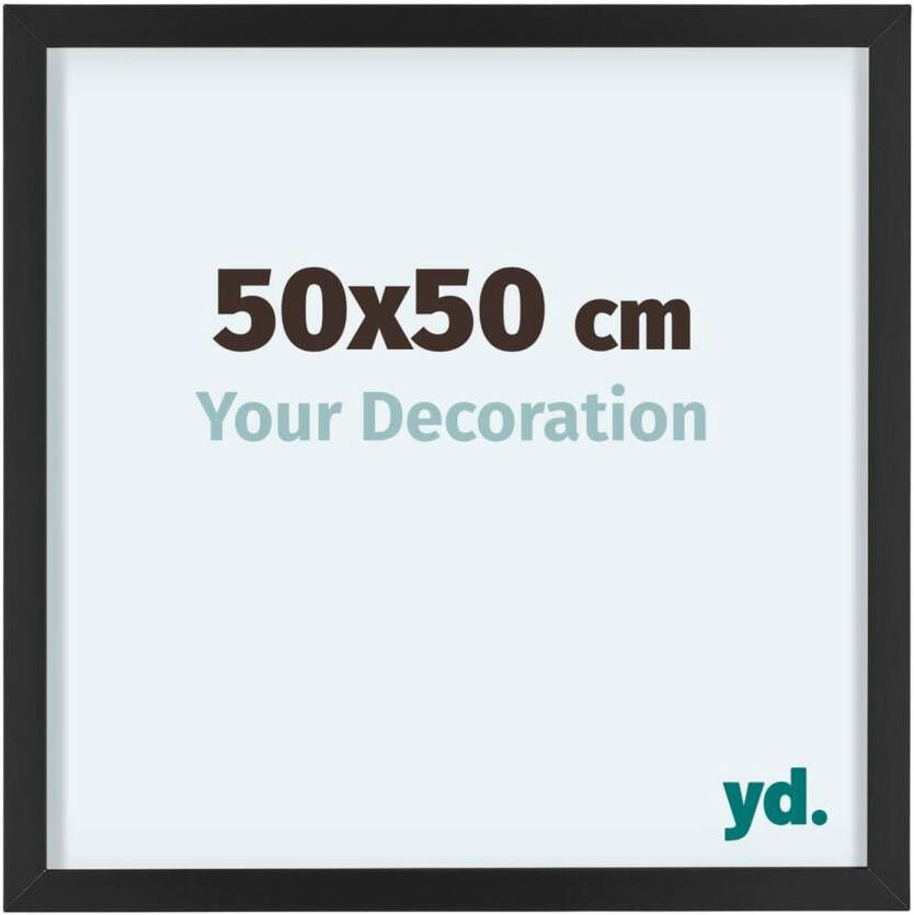 Your Decoration Virginia Aluminium Fotolijst 50x50cm Zwart