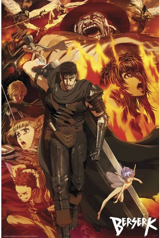 Yourdecoration ABYstyle Berserk Groupe Poster 61x91 5cm