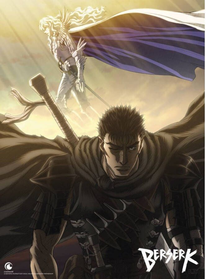 Yourdecoration ABYstyle Berserk Guts and Griffith Poster 38x52cm