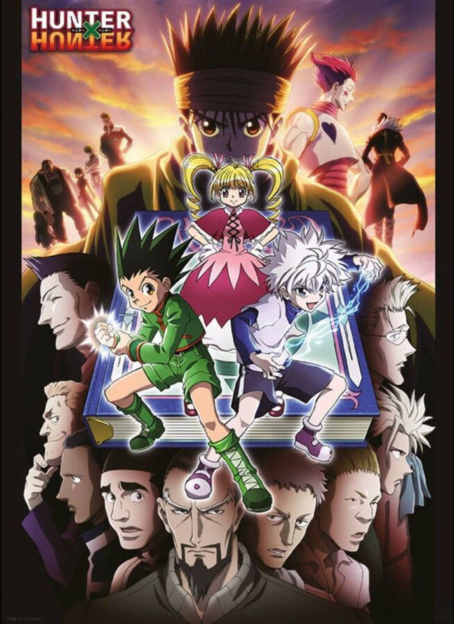 Yourdecoration ABYstyle Hunter x Hunter Greed Island Poster 38x52cm