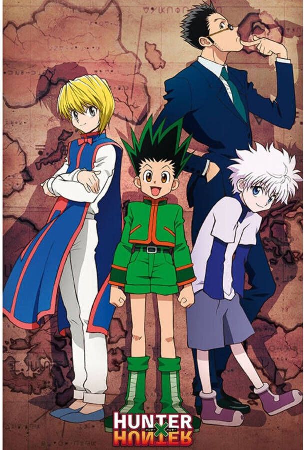 Yourdecoration ABYstyle Hunter x Hunter Heroes Poster 61x91 5cm