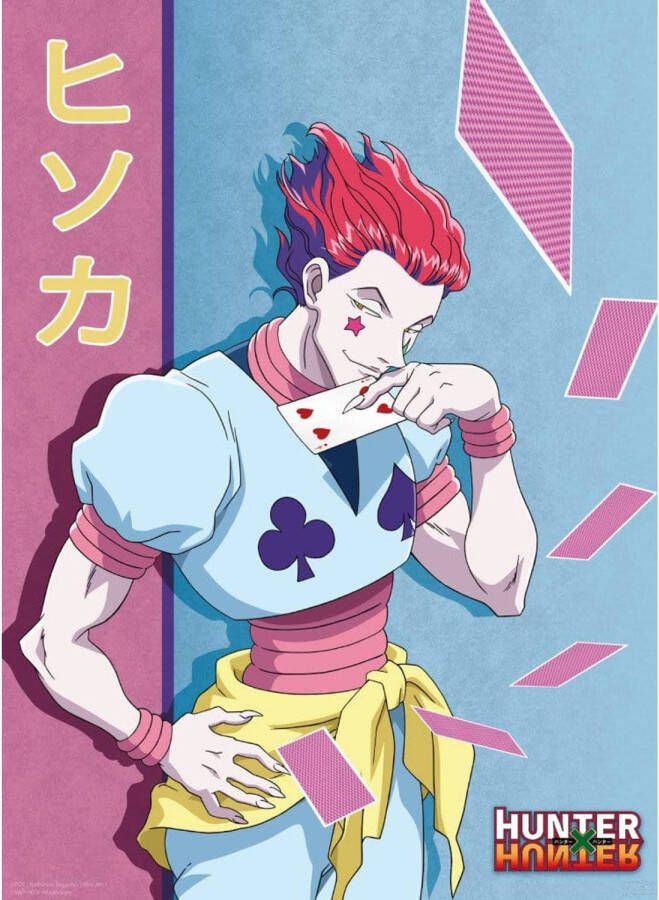 Yourdecoration ABYstyle Hunter x Hunter Hisoka Poster 38x52cm