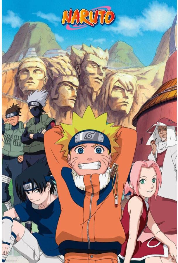Yourdecoration ABYstyle Naruto Group Poster 61x91 5cm