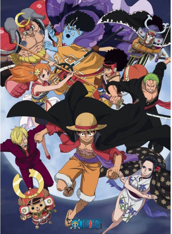 Yourdecoration ABYstyle One Piece Wano Raid Poster 38x52cm