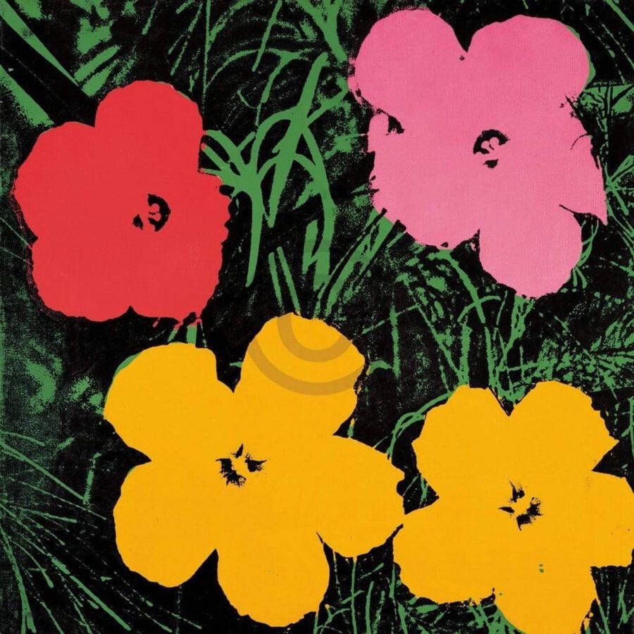 Yourdecoration Andy Warhol Flowers C. 1964 Kunstdruk 60x60cm
