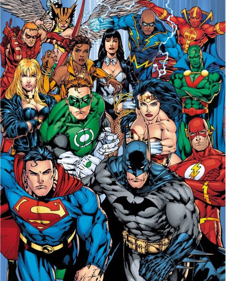 Yourdecoration GBeye DC Comics Justice League Collage Poster 40x50cm