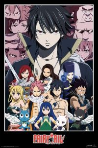 Yourdecoration Gbeye Fairy Tail Group Poster 61x91 5cm