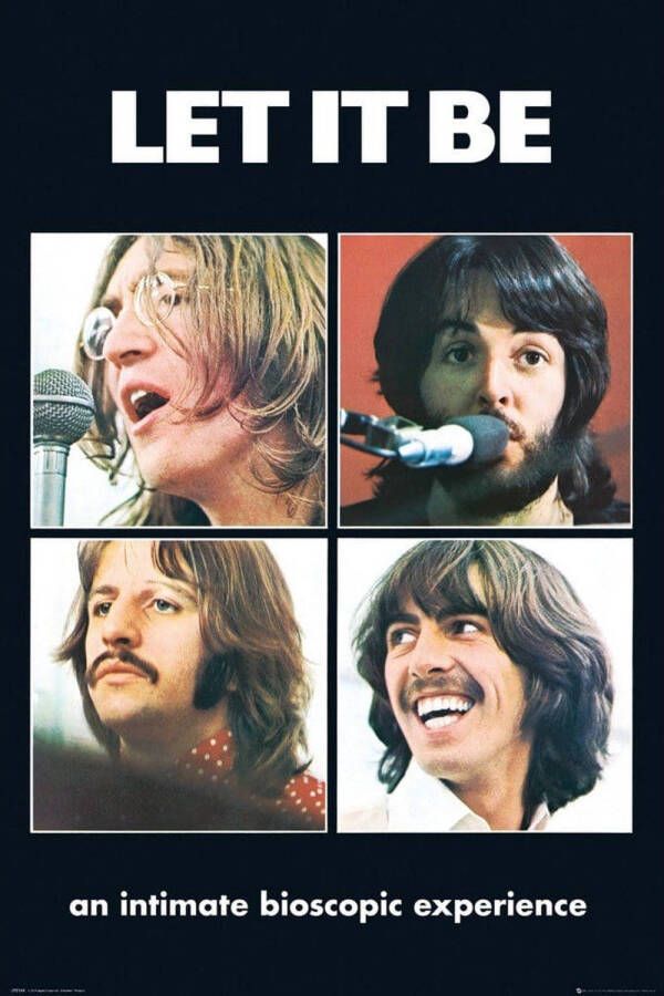 Yourdecoration GBeye The Beatles Let it be Poster 61x91 5cm