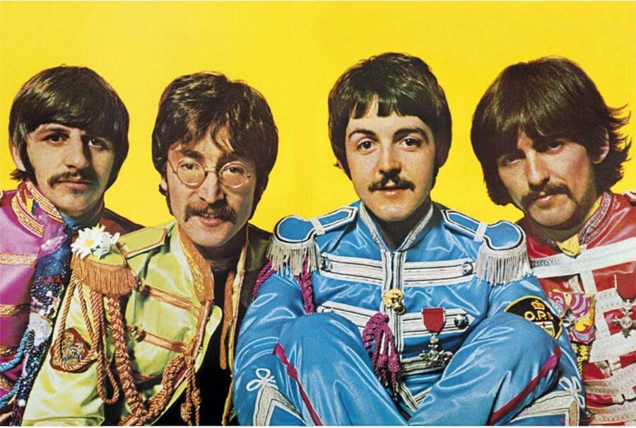 Yourdecoration GBeye The Beatles Lonely Hearts Club Poster 91 5x61cm